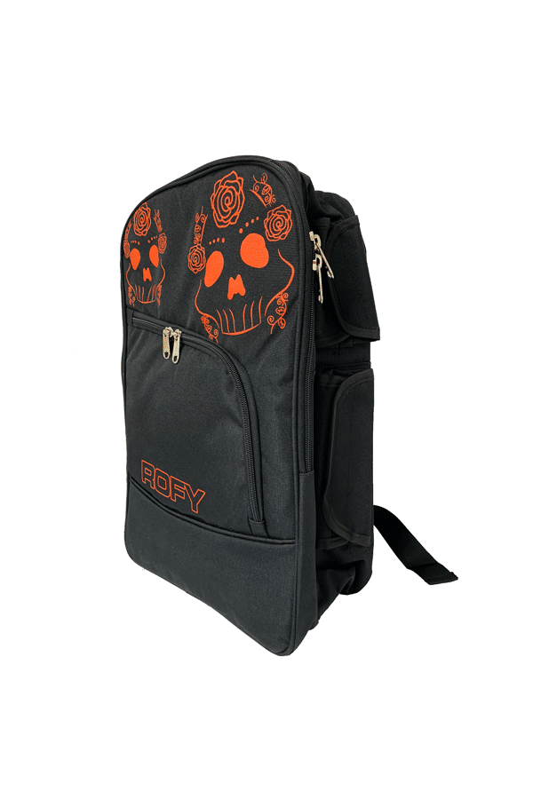 Rofy Hockey rugzak zwart skull