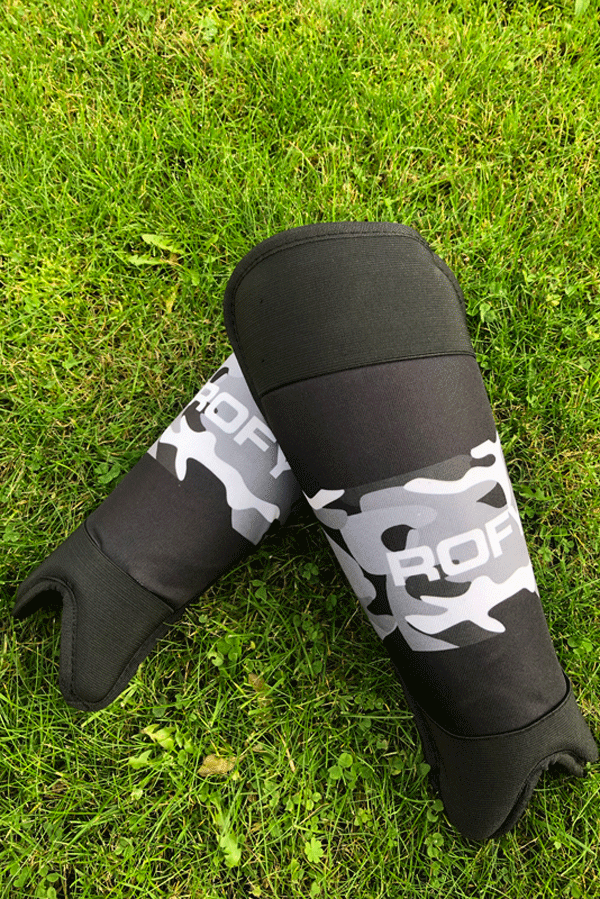 Rofy Scheenbeschermers Camo Grey