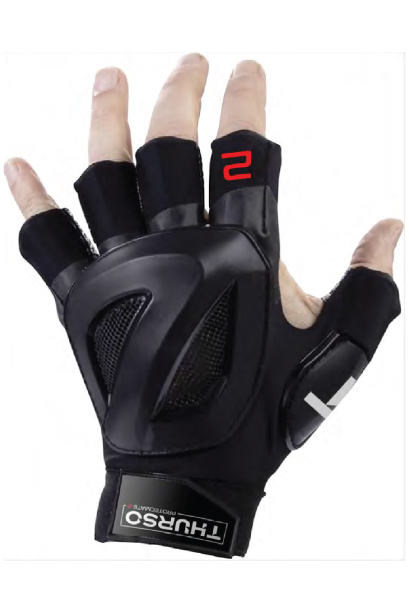 Thurso Gloves – Black/White Coque